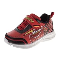 JOSMO Cars Sneaker(Toddler/Little Kid), Sneakers, Red/Black, 30 EU