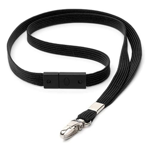 Schlüsselband Ckb Ltd in Schwarz mit Sicherheitsverschluss und Metallklipp