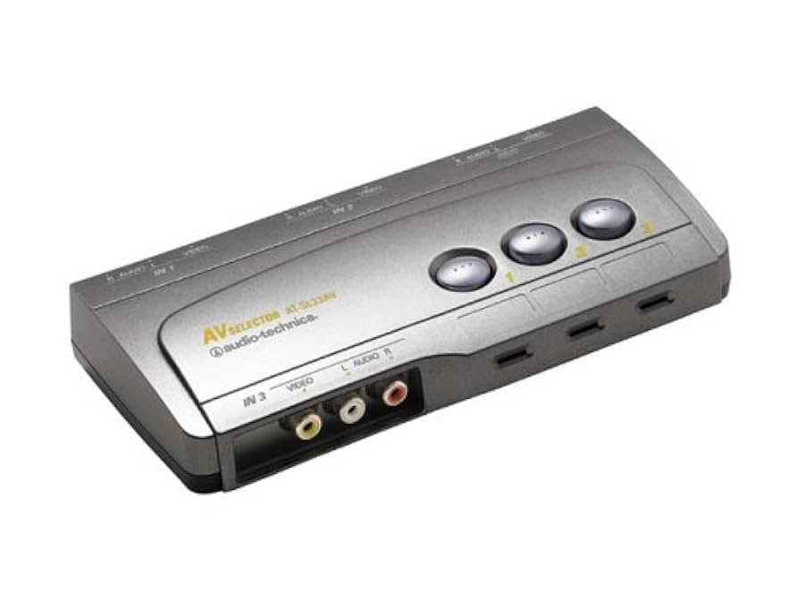 audio-technica AT-DSL5 デジタルセレクター m0o3193 銘器／デジタルセレクター】audio−technica AT-DSL5 取説有