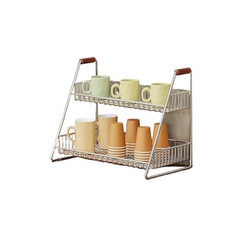 �J�b�v �X�^���h 2/3�i ���[ �}�O�J�b�v �O���X ���� �����o�� �t�� �ȃX�y�[�X �_�C�j���O �Ɩ��p �J�t�F �� �R�[�q�[ �J�b�v ���C���O���X ���R�b�v �C���e���A �G���g�����X �L�b�`�����[ (2�i,45cm)