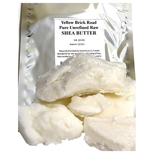 Yellow Brick Road 100% Raw Unrefined Shea Butter-African Grade a Ivory 1 Pound (16oz)…