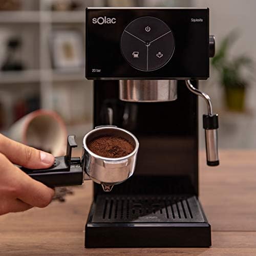Solac S92011100 Ce4501 Squissita Kaffeemaschine, Doub Cream, Espresso und  Cappuccino, 1 Cups, Edelstahl, mehrfarbig - Amazon.de