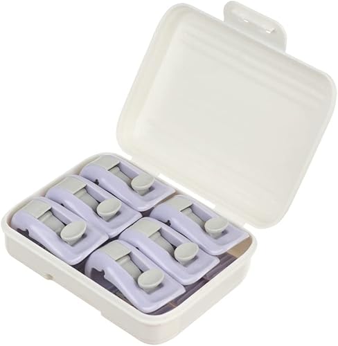 HomeSoGood Juego de 6 clips de funda de edredón para dormir dispositivo anticorrer antideslizante ajustable fijador de colcha soporte de edredón 208