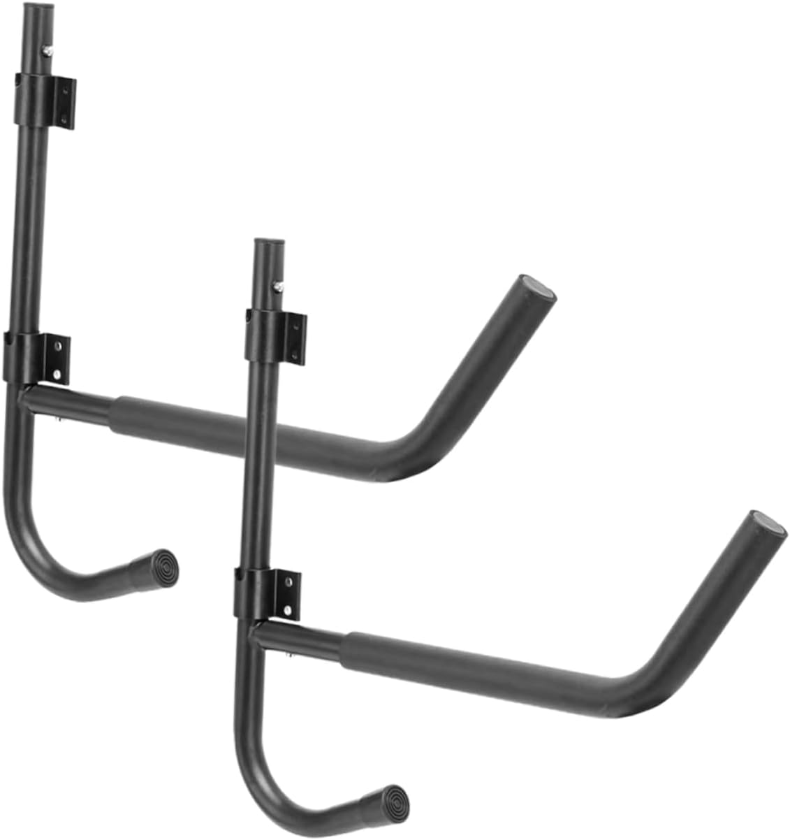 2sets Folding Kayak Storage Racks Multi-Functional Indoor Canoe Holders Wall Mount Hooks and Material for Garage and Home Use
