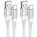 Produktbild USB C Kabel,[2Stück 2M] USB C Ladekabel Nylon 3.1A Fast Charge Typ C Kabel Sync Schnellladekabel Ladekabel für Samsung Galaxy S21 S20 FE S10 S9 S8 Plus A70 A50 A40 A71 A51 A42 A20e,Huawei P30 P20 Pro