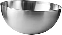 Vista 1 de 1pc And Basin Large Metal Bowl Clear Glass Bowls Microwave Noodle Bowl Metal Mixing Bowls Kitchen Metal Bowls Soup Bowls Multifunctional Pot Round