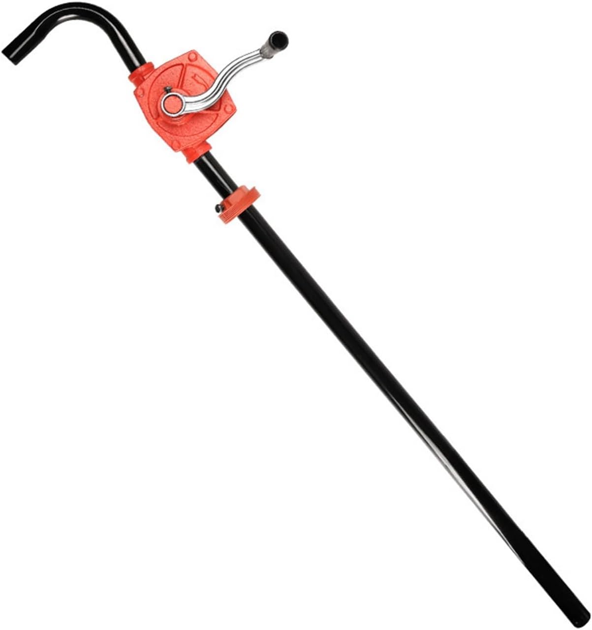 Drum Pump, Manual Rotary Drum Pump Cast Iron Hand Crank Oil For Liquids,Barrel Pump(32model)