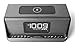 iHome Ibn350 Alarm Clock FM NFC Bluetooth Radio with Lightning iPhone QI Wireless Charging Dock Station for iPhone Xs, Max, XR, X, iPhone 8/7/6 Plus USB Port to Charge Any USB Device