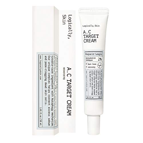 Logically skin AC Target Cream 30ml Korean Beauty,Acne Spot Treatment Gel,Acne Spot Treatment,Acne Spot Cream, Treatment Spot Acne Care