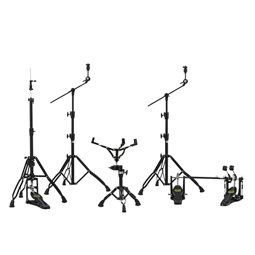 Mapex Armory 5-Piece Hardware Pack with Double Pedal - Black Plated