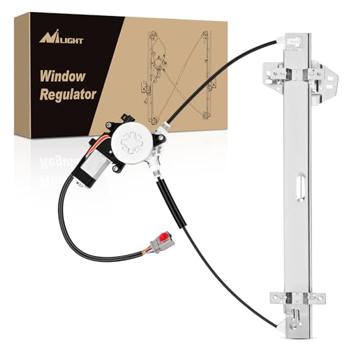 Image of Nilight 748-131 Power Window Regulator and Motor Front Driver Side Compatible with Honda Element 2003 2004 2005 2006 2007 2008 2009 2010 2011,Front Left Side
