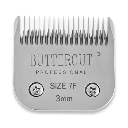 Geib Buttercut Stainless Steel Dog Clipper Blade Size-7F 1/8-Inch Cut Length