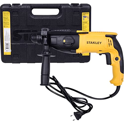 STANLEY Martelete Perfurador e Rompedor SDS Plus 2.4J 800W com Ponteiro e 6 Brocas 220V SHR263K