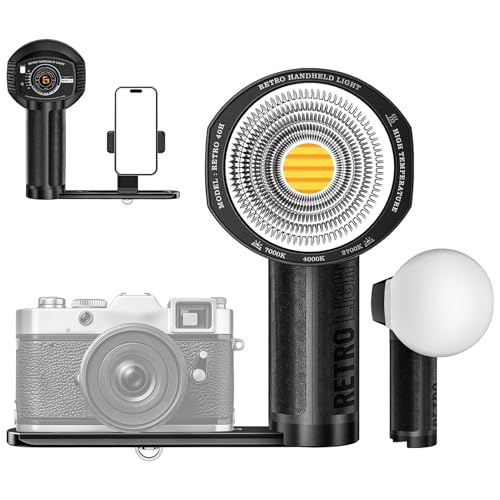 Flash retro para fotografía de retratos urbanos y sesiones con teléfono