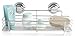 BINO SMARTSUCTION Chrome Shower Caddy, Shelf