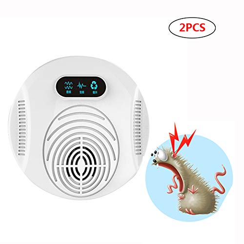FSGD Ultrasonic mousetrap, home catching clips catching cages automatic efficient rodent continuous
