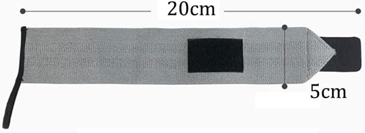 VIDI Men's Sports Wristband Fitness Weightlifting Soft Breathable Protective Gear