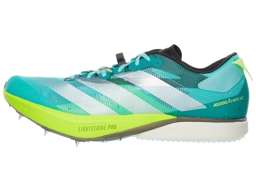 adidas - Unisex Adizero Avanti Xc Low Top Sneakers, Color Flaaqu/Zeromt/Luclem, Size: 7.5 M US