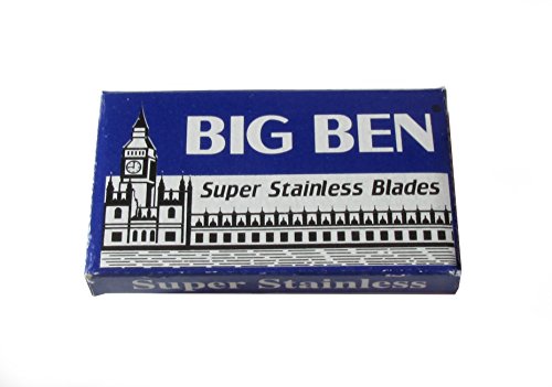 100 BIG BEN Super Stainless double edge razor blades image 4