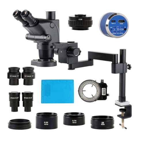 Lbg 3.25X-260X XeIOጰ 12MP 48MP 55MP 4K 2K HDMI USB VGA Type-c J + Nv܂肽݉x[XCLbg YA_v^[(12MP 4K HDMI Type-c)