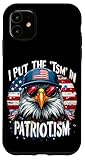 I Put The 'TSM' in Patriotism Patriotic Eagle Case for iPhone 11
