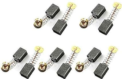 asweo Carbon Motor Brushes Compatible with Makita CB408 CB411 191938-1 5 Pairs (0.47