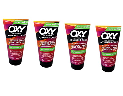 Oxy Acne Cleanser Maximum Strength 5 Ounces (Pack of 4)