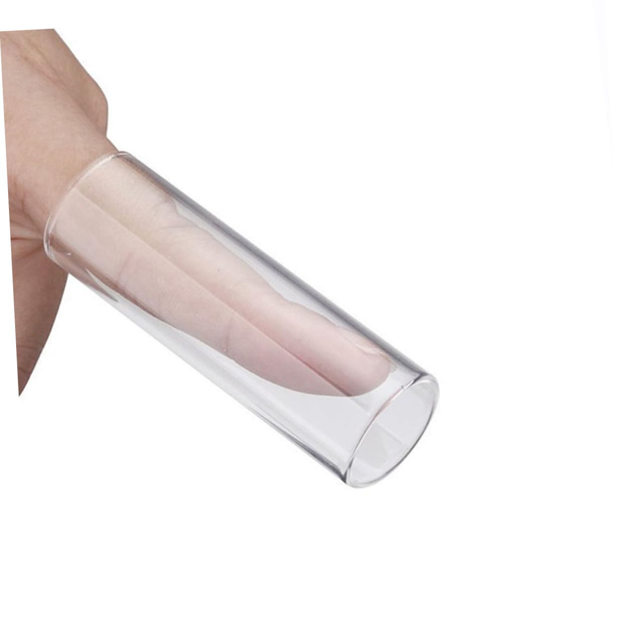 Garneck Solid Guitar Slider Rod Standard Glass Guitar Slide for Electric Practice