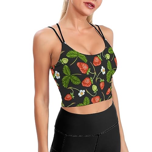 Women's Racerback Sports Bra Fashion Workout Bras for Yoga Gym