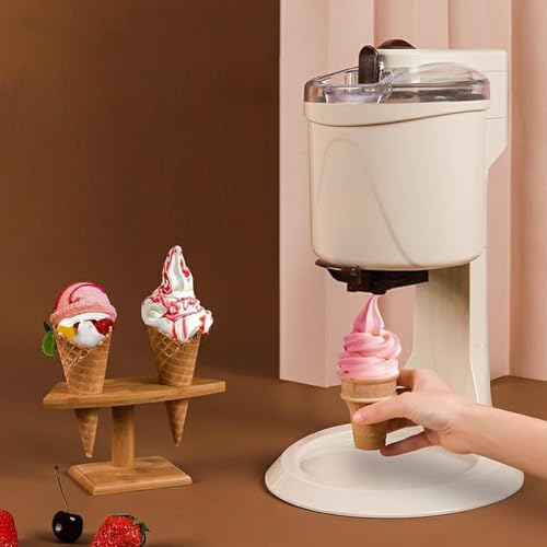 Mini-Eismaschinen, Softeismaschine, vollautomatische Eiswaffelmaschine – Bild 5