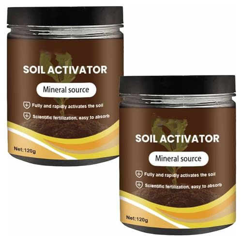 Activateurs de sol,activateurs de sol organiques et engrais for plantes,plates-bandes for la culture,terreau et compost for semis,favorisant l'enracinement des plantes(2pcs)