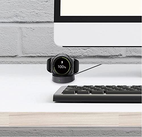 Image of SKEIDO Wireless Fast charger compatible with Samsung Gear S3 Classical Frontier Portable Charging Dock Samsung Gear S3 /S2 Charge Dock