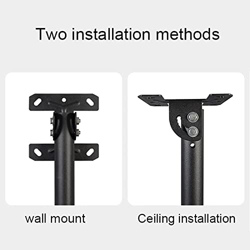Support pour deux téléviseurs de plafond télescopique contre les reflets - 5