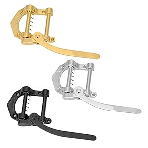 Vibrato Staartstuk Tremolo, Gitaar Bigsby Vibrato voor SG LP Jazz Gitaren Muziekinstrument Accessoires (Goud)