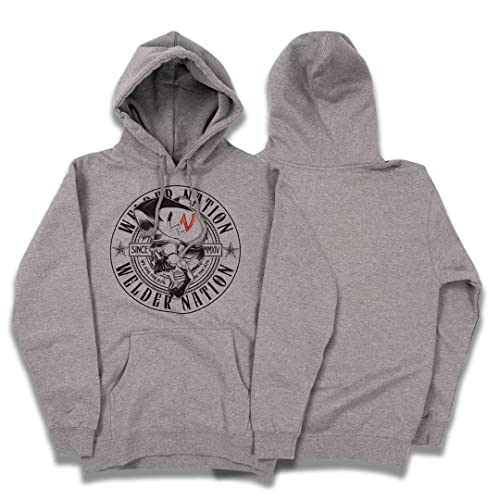 Image of Welder Nation Heavy Duty Hoodie, Comfortable and Durable Fleece-Lined Hood, and Styles