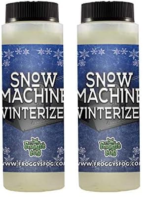 Snow Machine Cleaner and Winterizer for Artificial Snow Machines | Maintain Reliability and Improve...