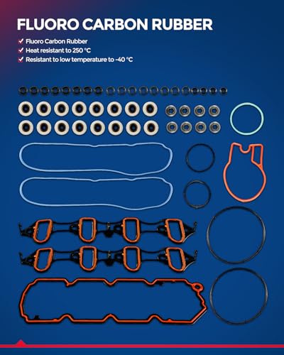 KAX HS9071PT-3 Head Gasket Set Fit for 2005-2009 Chevrolet Equinox Pontiac Torrent 3.4 OHV VIN F 3.4L Engine Cylinder Head Gasket Kit - Image 4