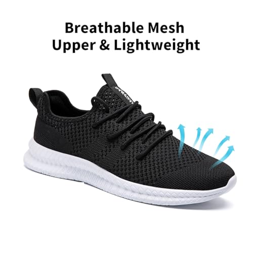 Image of Men's Shoes Running Walking Sneakers Casual Tennis Slip on Shoes Lightweight Breathable Fashion Comfortable Workout Athletic for Gym Sport Shoe