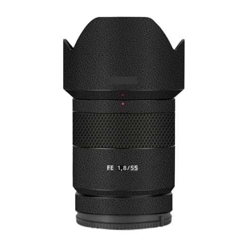 Film de protection FE 1.8/55 anti-rayures pour protéger l'objectif des chocs cuir noir