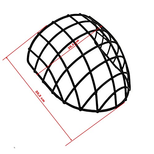 Rejilla visera protección extraíble para casco boxeo free street fight jkd mma (rejilla metálica) - imagen 4