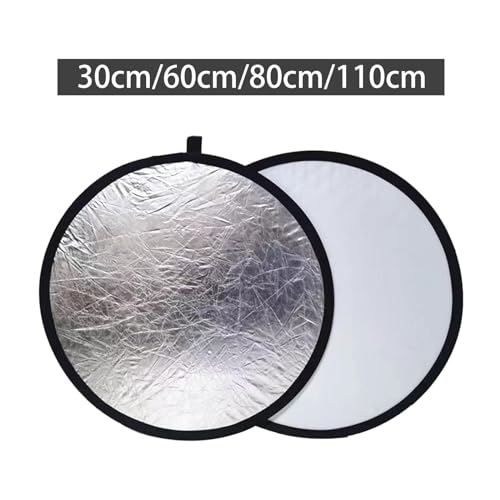 Image of 2 in 1 Light Reflector Compatible with Indoor Fill Light Photography Lighting Still Life 30Cm