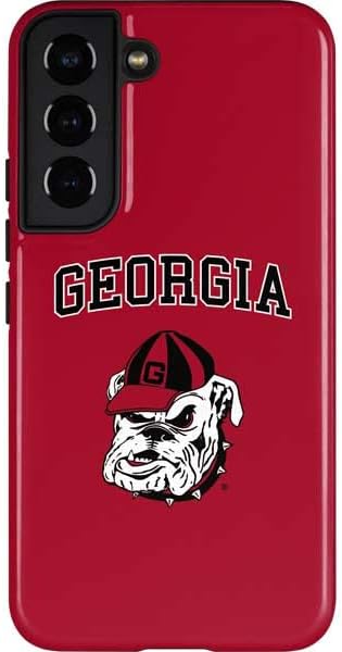 Skinit Pro Phone Case Compatible with Galaxy S22 - Officially Licensed University of Georgia Bulldogs Logo Design