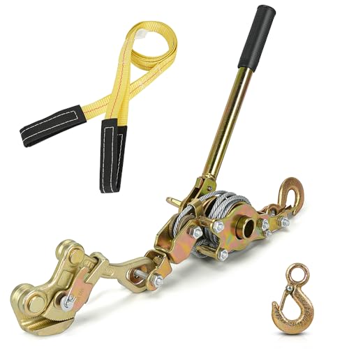 Kit de tension de tyrolienne et extracteur de câble pour installations de jardin