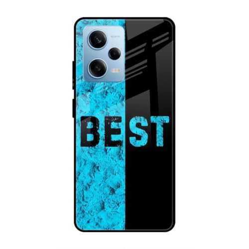 Image of SmashItUp Best | Quote | Multicolours Designer Printed TPU Metal Case Mobile Back Cover for Redmi Note 12 Pro 5G