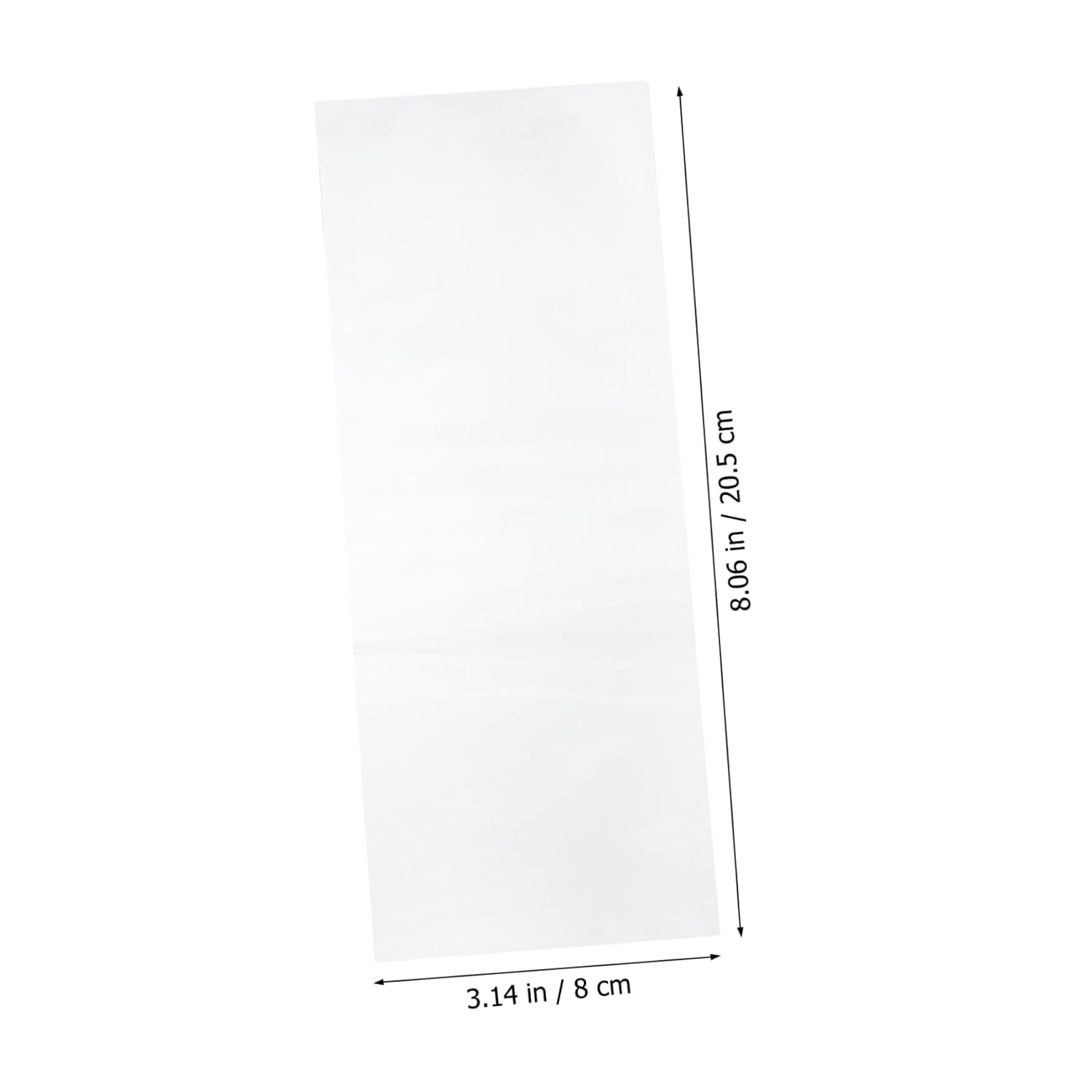 OUNONA 800pcs Heat Shrink Wrap Bags Sturdy Packaging Bag for Clothing Shrink Film Wrap