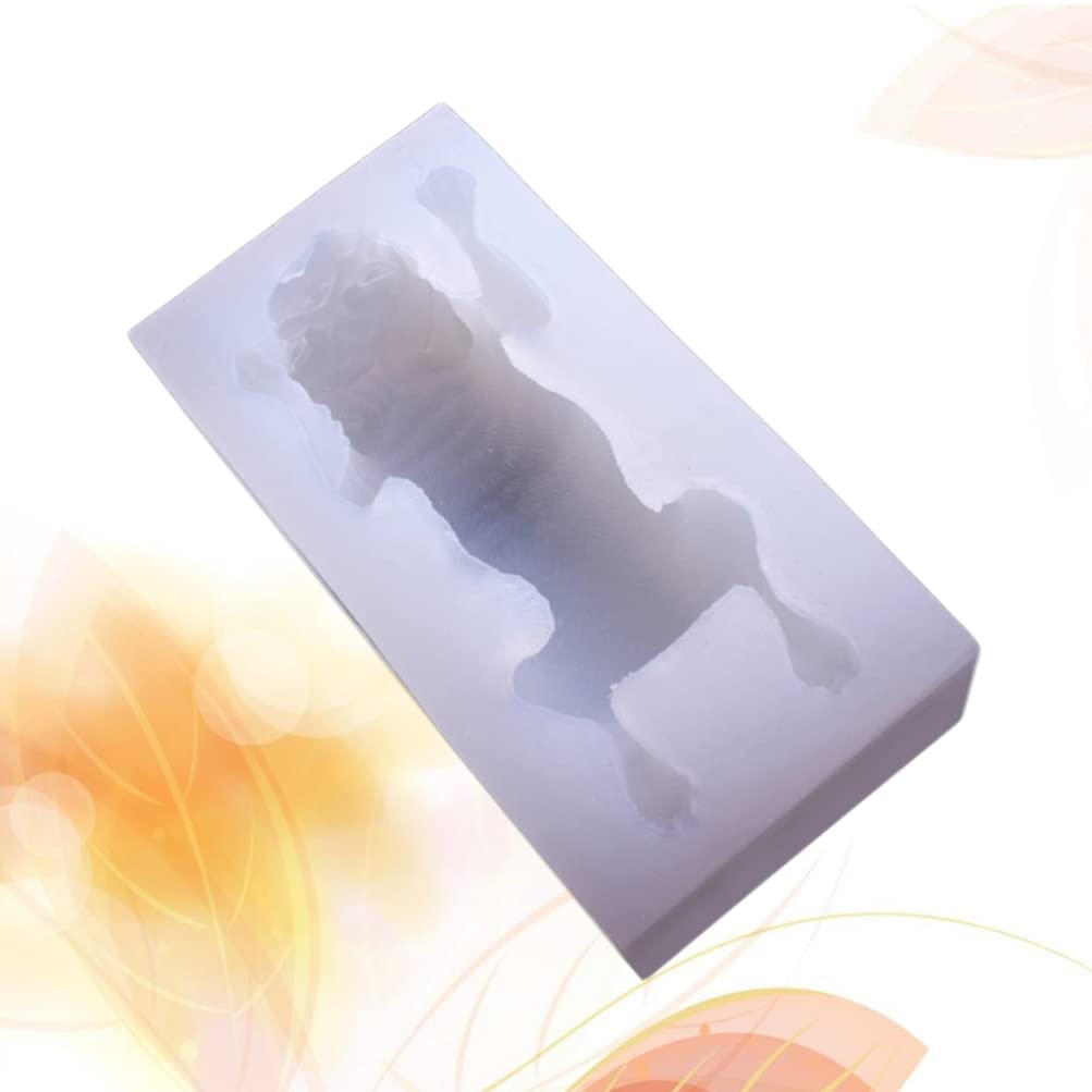 Ciieeo Molde de Silicona para Fondant Forma de Shar Pei y Pug