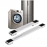 ▶ Facile à déplacer et à nettoyer : Avec ce mini support de réfrigérateur, votre pièce n'aura plus de coins sanitaires. Vous pouvez facilement déplacer vos meubles pour nettoyer la pièce, ce qui est très durable et pratique.