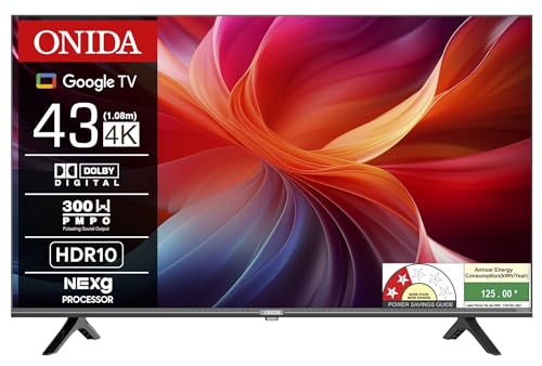 Image of Onida 108 cm (43 inches) Nexg Series 4K Ultra HD Smart Google LED TV 43UZI