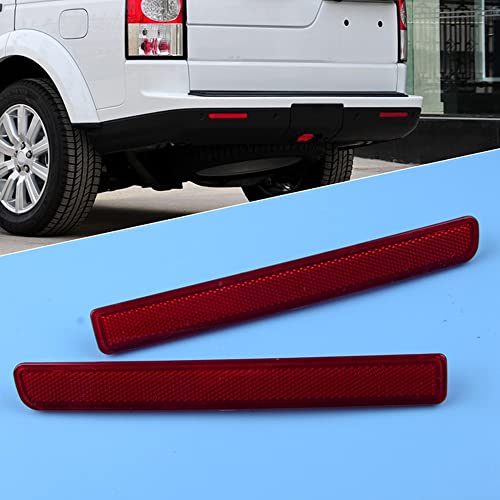 AIVYNA 1 Paire De Feux D'avertissement De Réflecteur De Pare-Chocs Arrière pour Land Rover LR3 LR4 Range Rover Sport XF500020 XFF500030 Cover