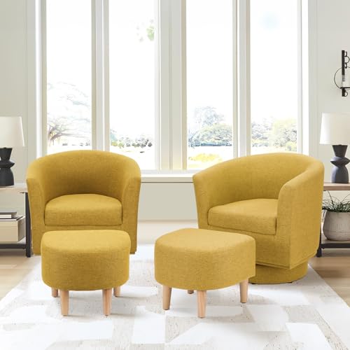 DAZONE Swivel Accent Chair Set
